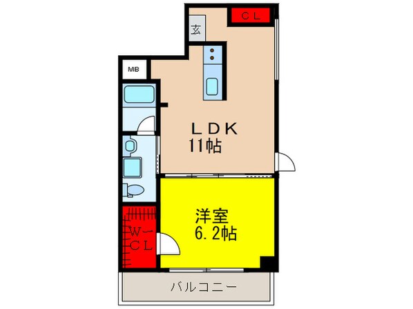 アラ・ロマ－ナ玉谷の物件間取画像